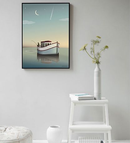 Vissevasse Poster - 50x70 - Fisherman