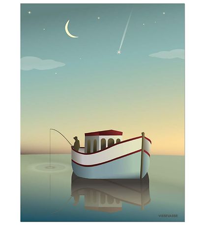 Vissevasse Veggspjald - 50x70 - Sjómaðurinn