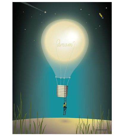 Vissevasse Veggspjald - 50x70 - Dreaming