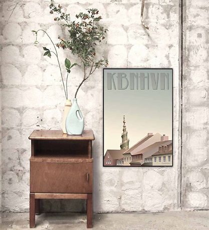 Vissevasse Poster - 50x70 - Copenhagen - Christianshavn