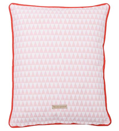 Bloomingville Coussin - 50x40 - Blanc/Rouge av. Fritt