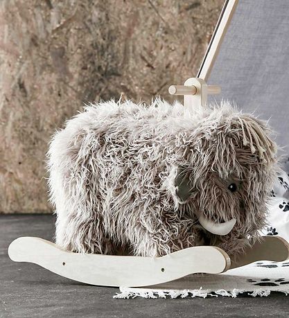Kids Concept Schaukelpferd - Mammut - Grau