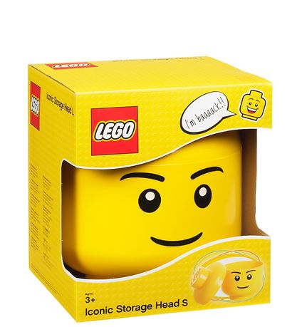 LEGO® Storage Storage Box - Little - Head - 19 cm - Boy