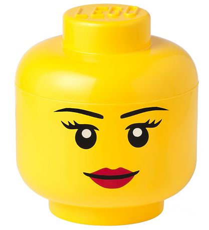 LEGO® Storage Aufbewahrungsbox - Groß - Kopf - 27 cm - Mädchen