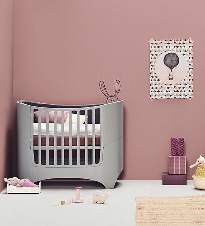 Leander Classic+ Bett - Baby/Junior - 120/150 x 70 cm - Grau
