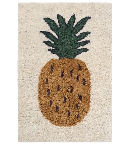 ferm Living Rug - Fruiticana - 80x120 - Pineapples