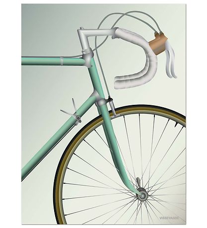 Vissevasse Poster - 50x70 - Racing Bicycle