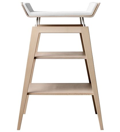 Leander Linea Changing Table w. Cushion - 66.7x72.5x91 cm - Beec