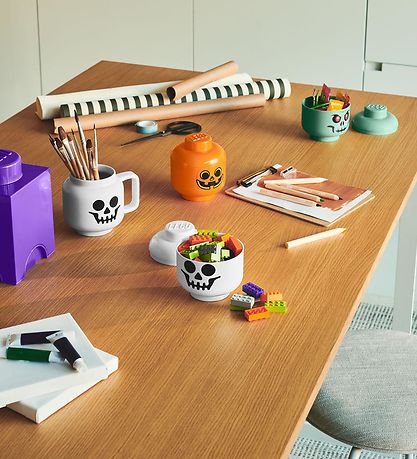 LEGO® Storage Box - Small - Head - 19 cm - Skeleton