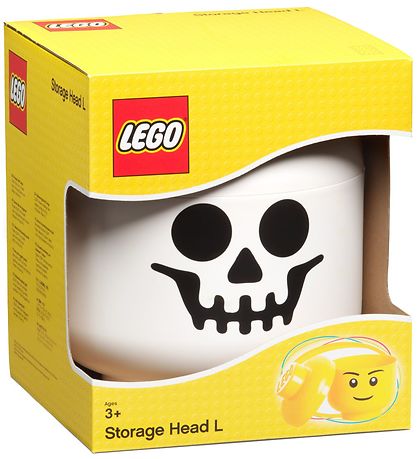 LEGO® Storage Box - Large - Head - 27 cm - Skeleton