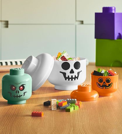 LEGO® Storage Box - Large - Head - 27 cm - Skeleton