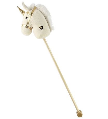 Teddykompaniet Käpphäst - 100 cm - Vit
