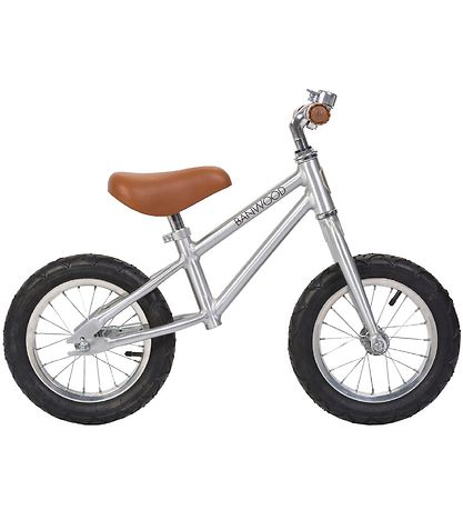 Banwood Balance Bike - First Go! - Chrome