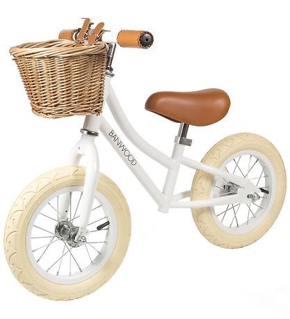 Banwood Loopfiets - First Go! - Wit