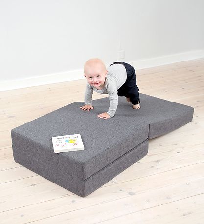 by KlipKlap Fold Mattress - 3 Fold Single - 195x65 cm - Blue Gre