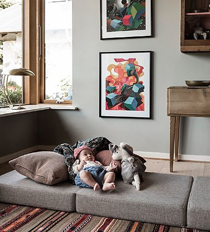 by KlipKlap Fold Mattress - 3 Fold Single - 195x65 cm - Multi Gr