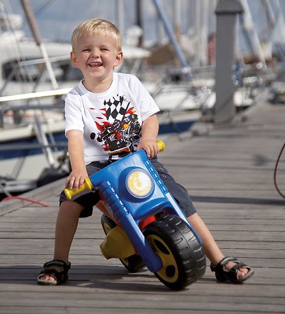 Dantoy DT1 Racer m. Plasthjul - Röd/Blå