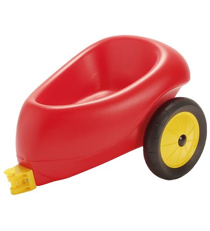 Dantoy Trailer w. Rubber wheels - Red