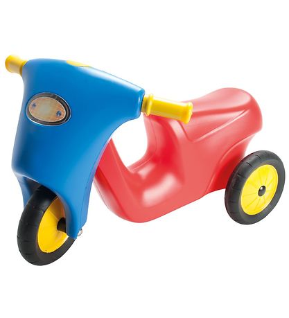 Scooter av. Roues en caoutchouc Dantoy - Rouge/Bleu