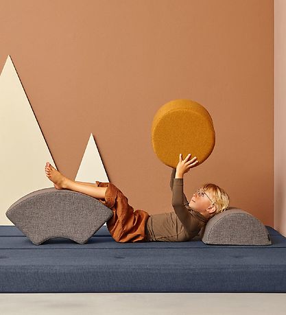 by KlipKlap Tumble Furniture - Circle - Blue Grey