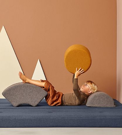 by KlipKlap Tumble Furniture - Rainbow - Blue Grey