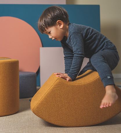 by KlipKlap Tumble Furniture - Rainbow - Mustard