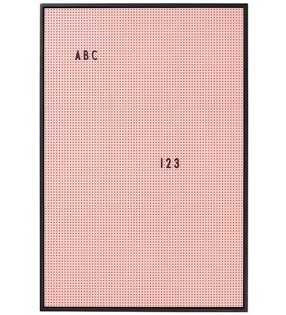 Design Letters Message Board - A2 - Pink