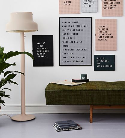 Design Letters Griffeltavla - A2 - Mörkgrå