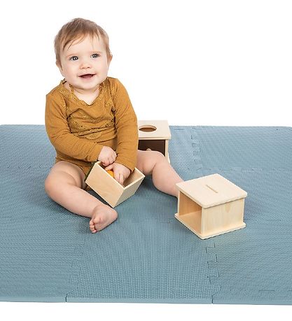 That's Mine Play Mat - 100x100 cm - Jigsaw Puzzle - Blue