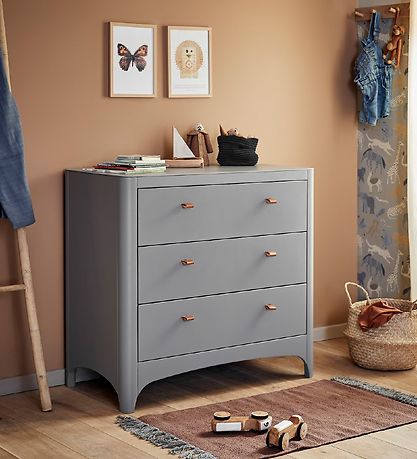 Leander Classic+ Commode - 94x50x90 cm - Grijs