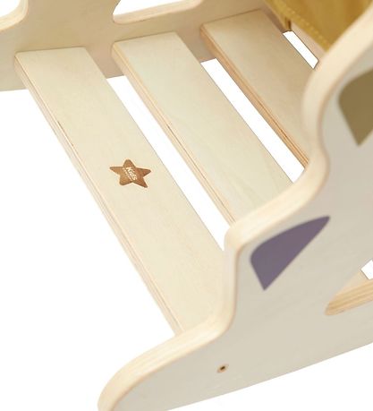 Kids Concept Schaukelpferd - Holz - Dinosaur