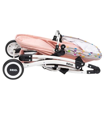 BRIO Doll Stroller - Flex - Rose/White 24906000