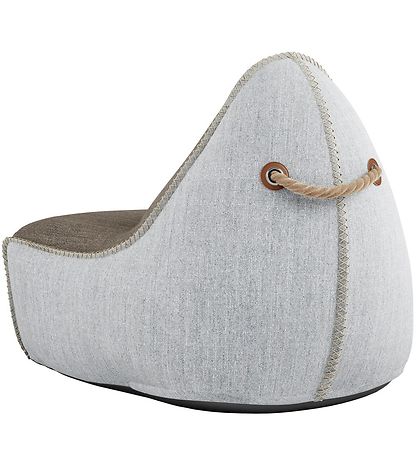 SACKit Zitzak - Cobana Lounge Chair - 96x80x70 cm - Bruin/Wit