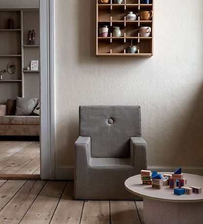 by KlipKlap Fauteuil - Kids Chair XL - 49x42x63 cm - Zand/Zand