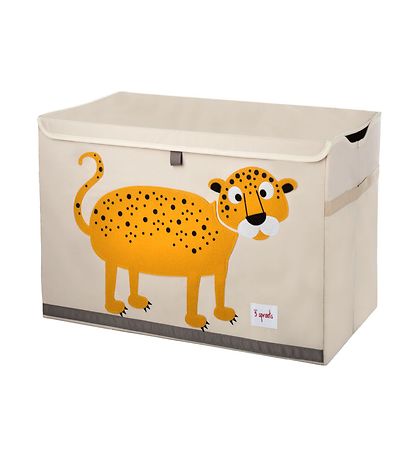 3 Sprouts Storage Box - 38x61x37 - Leopard
