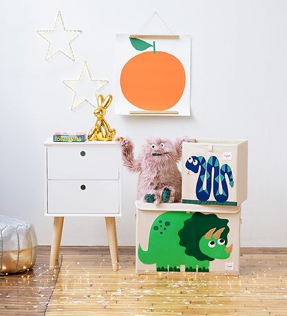 3 Sprouts Storage Box - 38x61x37 - Dinosaur