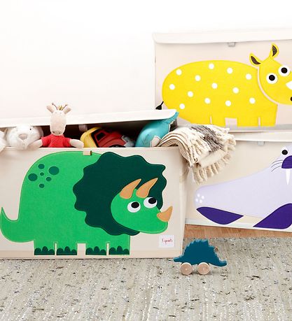 3 Sprouts Storage Box - 38x61x37 - Dinosaur
