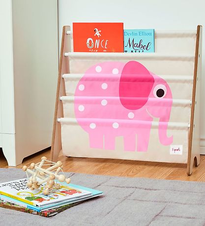3 Sprouts Bookcase - 62x25x61 - Elephant
