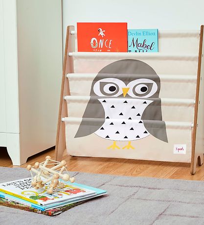 3 Sprouts Bookcase - 62x25x61 - Owl