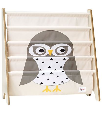 3 Sprouts Bookcase - 62x25x61 - Owl