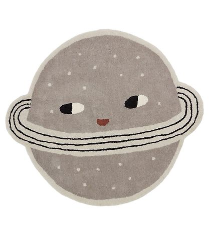 OYOY Teppich - 100x116 cm - Planet - Clay