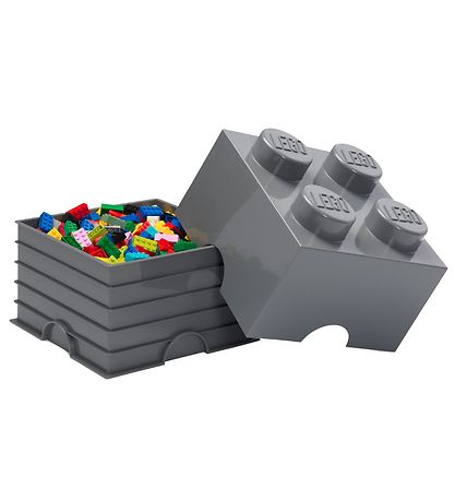 LEGO® Storage Aufbewahrungsbox - 4 Knäufe - 25x25x18 - M Wüsteng