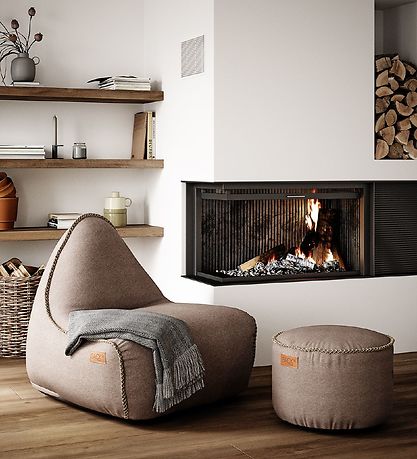 SACKit Zitzak - Canvas Lounge Chair - 96x80x70 cm - Zand