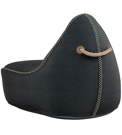 SACKit Baunapoki - Canvas Lounge Chair - 96x80x70 cm - Svart