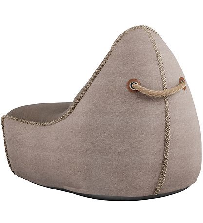 SACKit Zitzak - Canvas Lounge Chair - 96x80x70 cm - Bruin/Zand