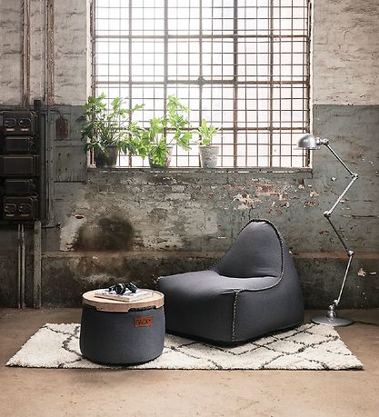 SACKit Pouf - Canvas - 50x35 cm - Petrol