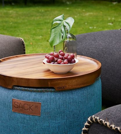 SACKit Pouf - Cobana - 50x35 cm - Turquoise