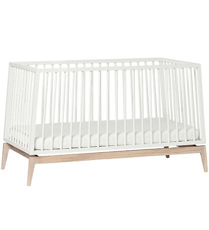 Leander Luna Babysäng - 140x70 - Vit/Ek
