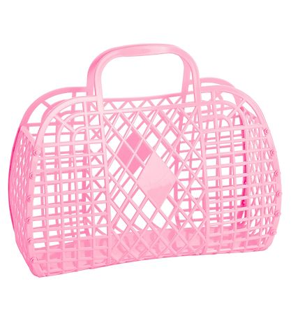 Sun Jellies Large Folding Basket - Retro - 37x30x11 cm - Bubbleg