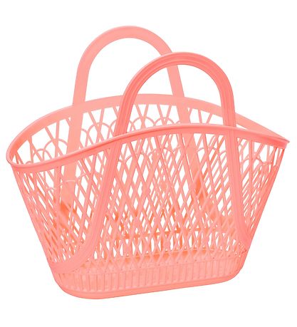 Sun Jellies Basket - Betty - 46x20x39 cm - Peach